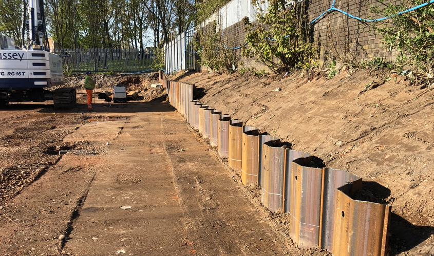 Piling contractors Leicestershire